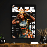 Raze – Valorant Boom Crew Poster